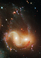 tessladapanda:
“ NGC 7318
A pair of colliding galaxies that are part of Stephan’s Quintet.
”