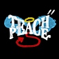 This contains an image of: Teach Peace **NOT MINE**