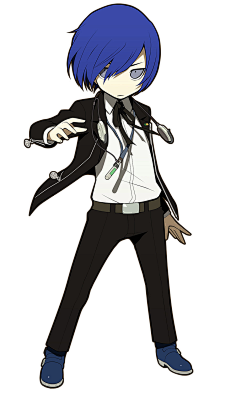 p3 hero art from persona q: shadow of the lab.