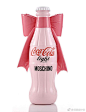 全新Cocacola lights时尚限量瓶设计欣赏。

