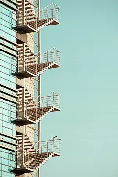 楼梯, 天空, 建造, 城市的, 蓝天, 城市, 蓝色的, 自然, 手机壁纸