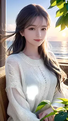 微笑女孩 | 无界AI