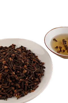 丁香茶花茶艺茶道茶叶花茶免抠元素