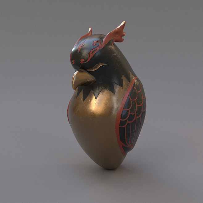 Eagle little toy, Xi...