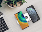 RapidX 2Tango Dual Compact Fast Wireless Charger powers up two devices at once : The RapidX 2Tango Dual Compact Fast Wireless Charger can charge your Apple and Android devices—even two at a time!