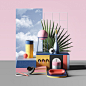 Summer Jam in 3D - Mindsparkle Mag : Beautiful collection of 3D designs by Peter Tarka.