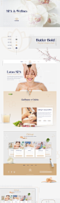 Web design for Lotos SPA & Shop : Web design for Lotos SPA and Shop.