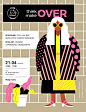 Over Fashion : We had a pleasure to create poster for The Over Fashion for their upcoming event promoting idea of reusing old clothes.