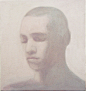   Laetitia's boy,  2016  Oil on canvas  28 x 26 cm  Private collection 