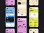 Fintech service - Mobile app by Anastasia Golovko on Dribbble