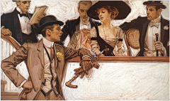 yesigrid采集到Leyendecker Brothers