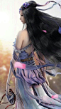 古风 插画 cg 壁纸 同人 古装 美人 手绘 鼠绘 厚涂 唯美 水墨 中国风 橙光 