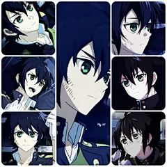 【拼图☑☃格子】 拼图 九宫格 格子控 格子 终结的炽天使 原创 同人 封面 自制 截图 自截 动漫截图 百夜优一郎 人物 二次元 动漫「截图 可爱-萌萌乖兔兔唔」