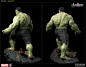 Sideshow Marvel 漫威 复仇者联盟 绿巨人 全身像 Hulk 售完-淘宝网