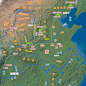 安禄山有多少地盘和兵力，李白预见他要反？看地图一目了然