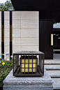 衡阳奥园铂誉府 展示区 新中式 灯具 景观设计 （SED新西林景观国际，受邀加入ASLA协会，拥有风景园林工程设计专项甲级，业务范围：酒店及度假设计、特色产业环境、商业地产设计、住宅及社区设计、城市概念规划、市政基础设施设计）