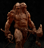 Giant ettin warrior