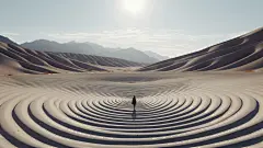 沙漠壁纸沙丘壁纸沙漠素材图片