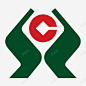 绿色农村信用社银行logo矢量图图标 免费下载 页面网页 平面电商 创意素材