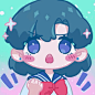 美少女战士头像，@阳光总在小面手u - 堆糖