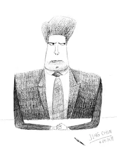 辞去做设计的工作，步入儿童绘画教育行业，因为喜欢画画，喜欢孩子的那份难能可贵的天真。至此在2019年下半年我决定想要进军儿童插画行业，这是自己利用零碎的时间临摹的部分线描作品，希望自己努力加油吧！-古田路9号-品牌创意/版权保护平台