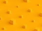 Yellow cubes 3d abstract animation background blender blender3d branding clean color cubes design endless geometric loop minimalist motion render shape simple yellow