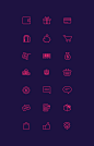 21 E-Commerce Icons : Today's featured freebie is a nice collection of 21 e-commerce icons designed and released by Virgil Pana...