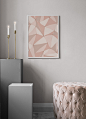 Geometric Pink Poster : ...