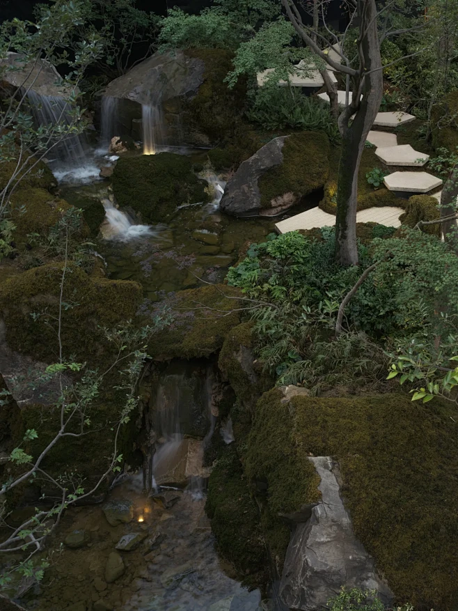 金茂西安璞逸东方-高山或许仰止，而山林近在咫尺 / MIND迈德景观 – mooool木藕设计网-花瓣网