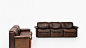 De Sede sofa model DS-12 at Studio Schalling