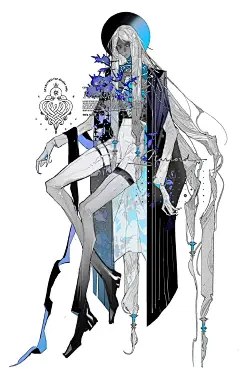 基于朋友光遇角色做的拟人角色设计