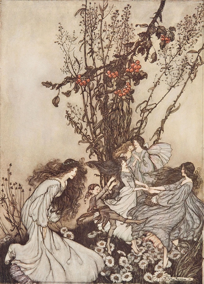 Arthur Rackham-花瓣网