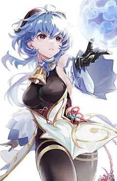 原神角色甘雨p站pixiv同人图集原画插画壁纸 – ACG图包网