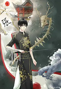 #盗墓笔记# #张起灵# 世间万象皆如我，长恨饮尽梦南柯。——《长生》
P.S：期末复习摸鱼撸个初期的族长小哥，服饰有参考藏海花话剧里的样式~还有音频怪物的长生这首歌...，虽然和小哥无关可是带入真的很有感...歌词还可以顺便意淫一下瓶邪。
BCY求戳：O网页链接
P站求戳： ​​​​...展开全文c