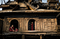 Young monks at windows by khomson srisawasdi on 500px