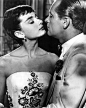 Audrey Hepburn and William Holden in Sabrina (1954)