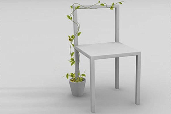 Chair Planter by Zhu...