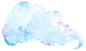 水彩装饰元素 PNG 彩虹 云朵 星星 流星 心 淡雅 卡通 手绘 童话 卡片 梦幻 免抠图PNG素材，更多素材尽在【点技能】