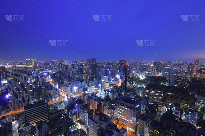 滨松町世界贸易中心的东京城市景观
