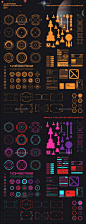 Jupiter HUD and High Tech Design Elements 01 - Technology Conceptual