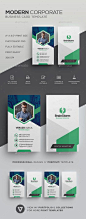 Clean Modern Business Card Template for $6  #BusinessCard #corporate #PrintTemplate #CardDesign #BestDesignResources