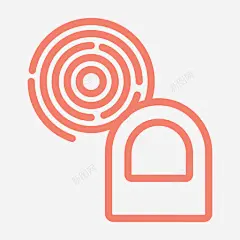 指纹触摸碎片图标 icon 标识 标志 UI图标 设计图片 免费下载 页面网页 平面电商 创意素材