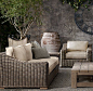 outdoor furniture by Restoration Hardware - love that its called Provence!