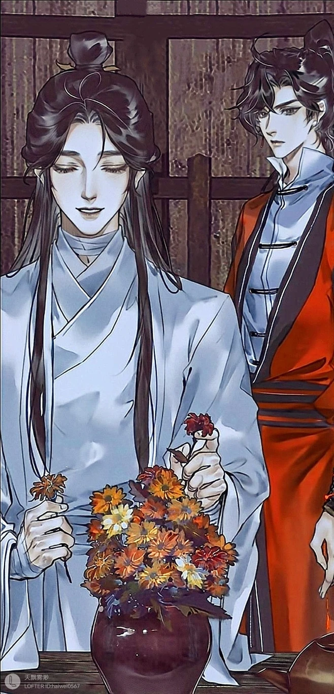 天官赐福-花瓣网