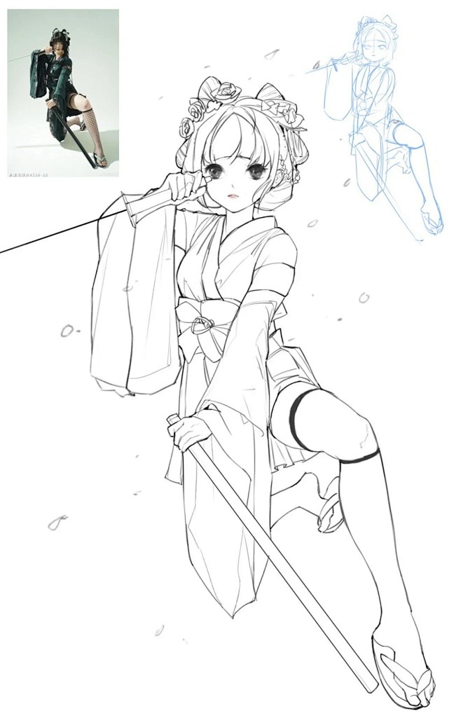 人体动态速写｜day27_1_杯面不加辣...