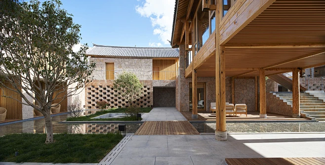 堤由匡建筑设计工作室-云南青普丽江白沙文化行馆丨_知末案例馆-花瓣网