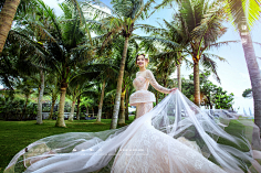 时尚经典全球旅拍采集到三亚婚纱照