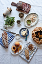 Peach and Blackberry Galette | Photography and Styling by Little Upside Down Cake