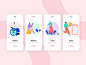 Colorful and Modern UI with Palz system free freebies illustrator illustrations／ui illustration design ux illustrations ui illustration