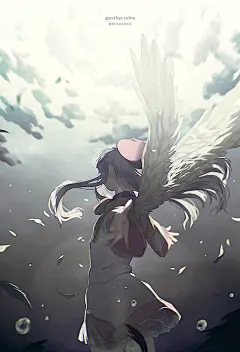 #图片来源于网络# 动漫二次元少女 萌妹子 可爱 唯美 御姐 水手服 猫耳娘 眼镜娘 兽娘